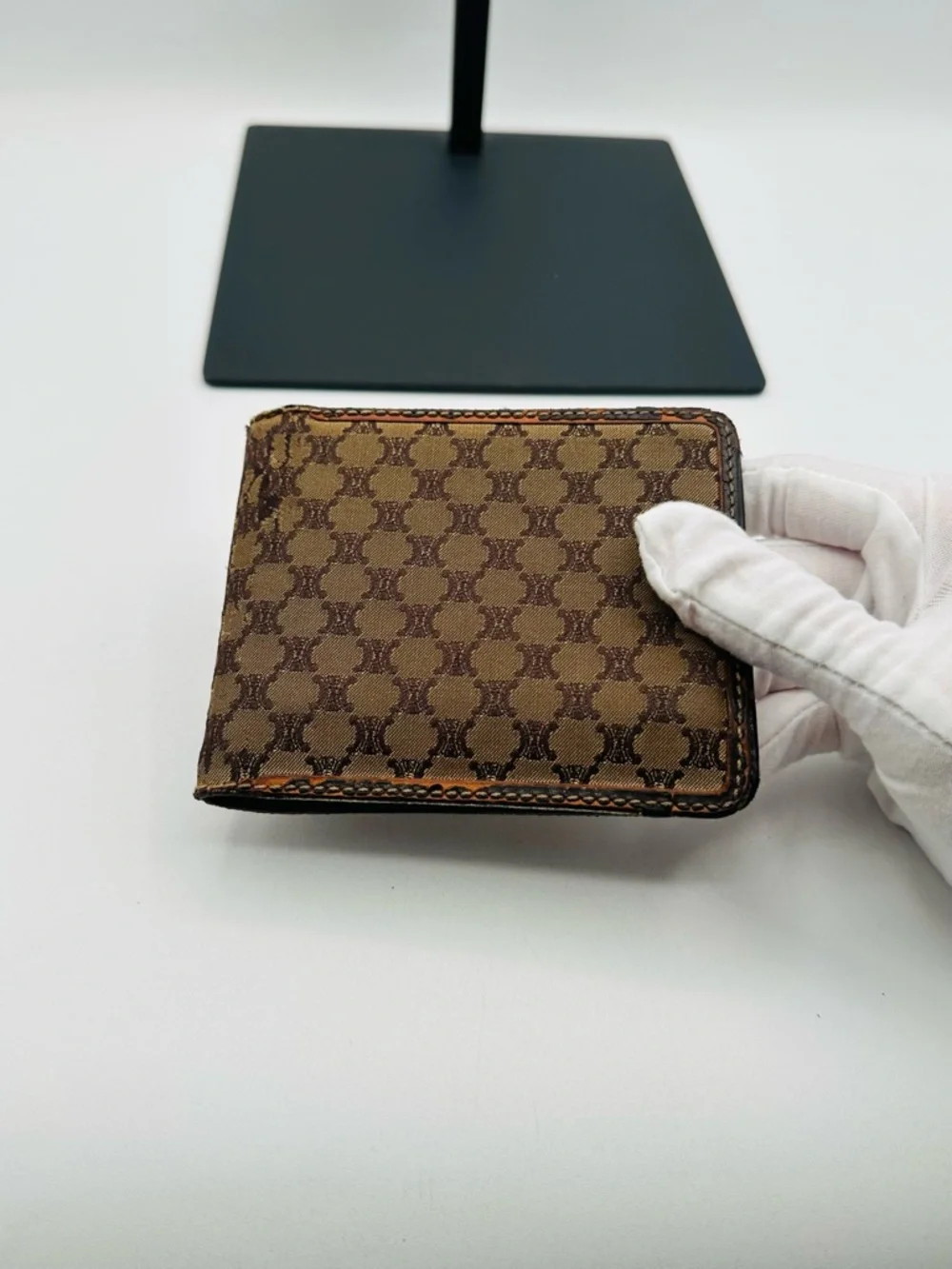 Celine Monogram Bi Fold Wallet